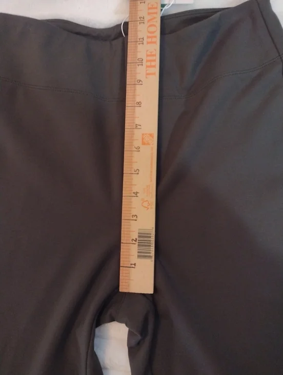 New Halara Athleisure Pants Women Med High Waist Back Pockets Bootcut Olive NWT - Picture 6 of 12